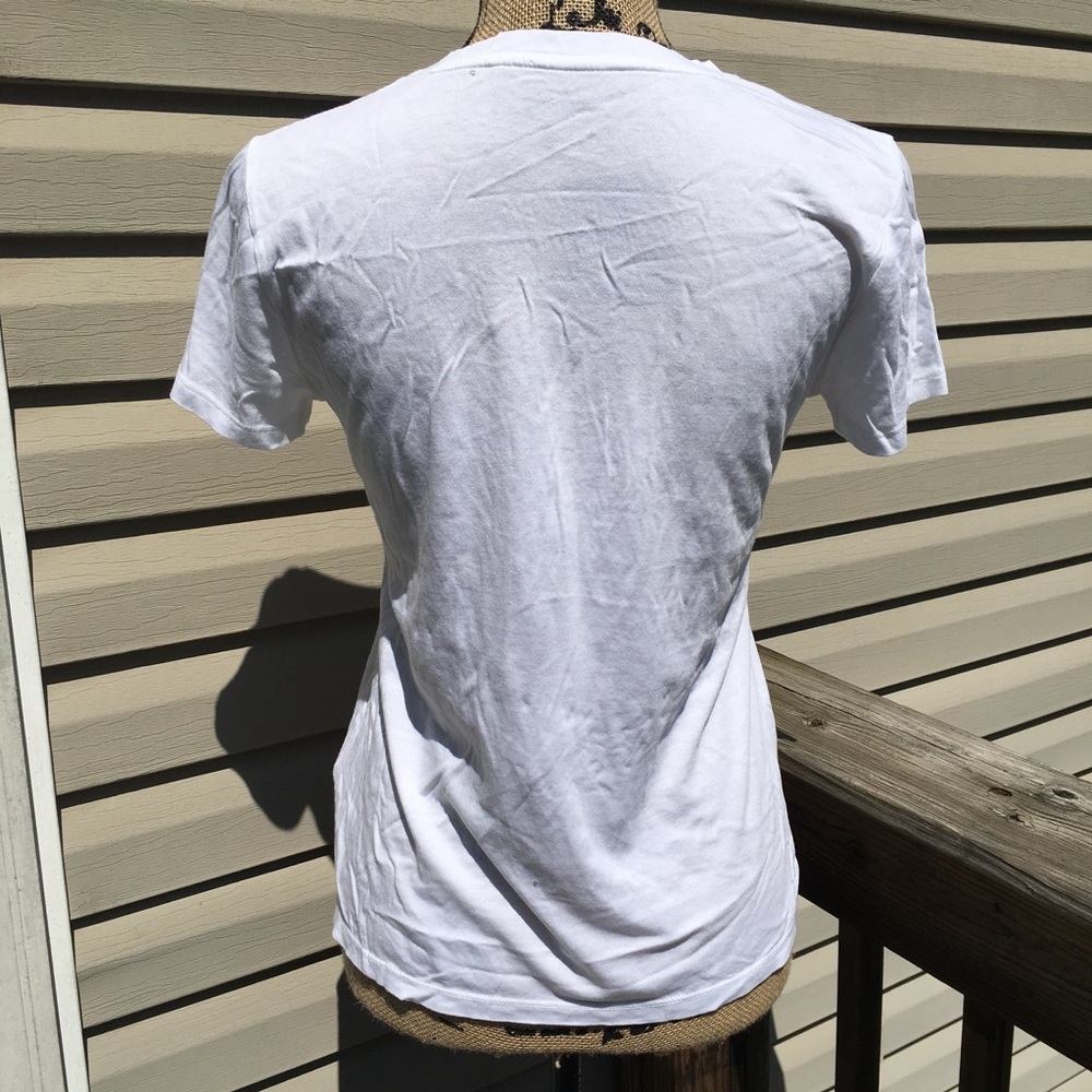 Calvin Klein white logo tee - Picture 3 of 4